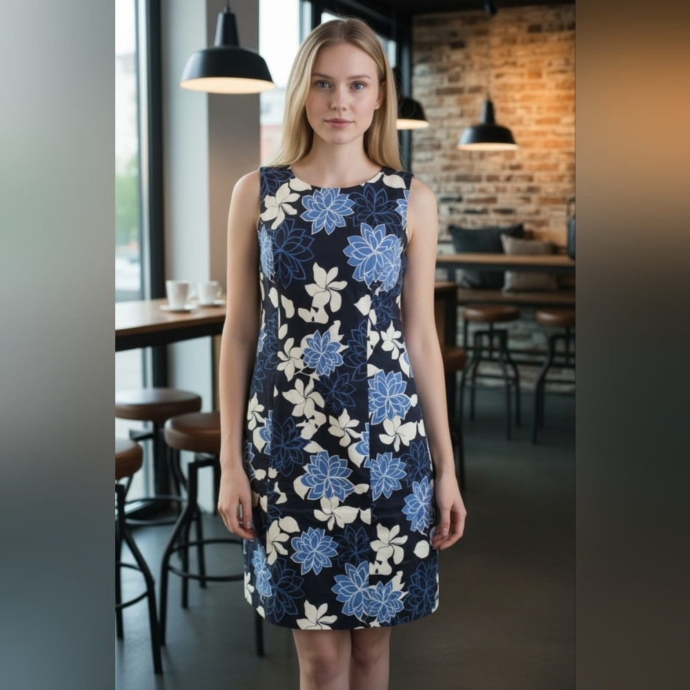 Jacob Blue Floral Dress